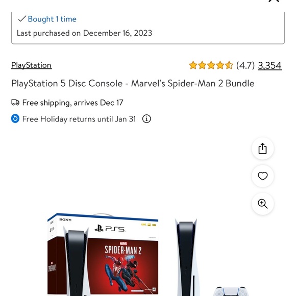 PS5 and controller! - Picture 10 of 11